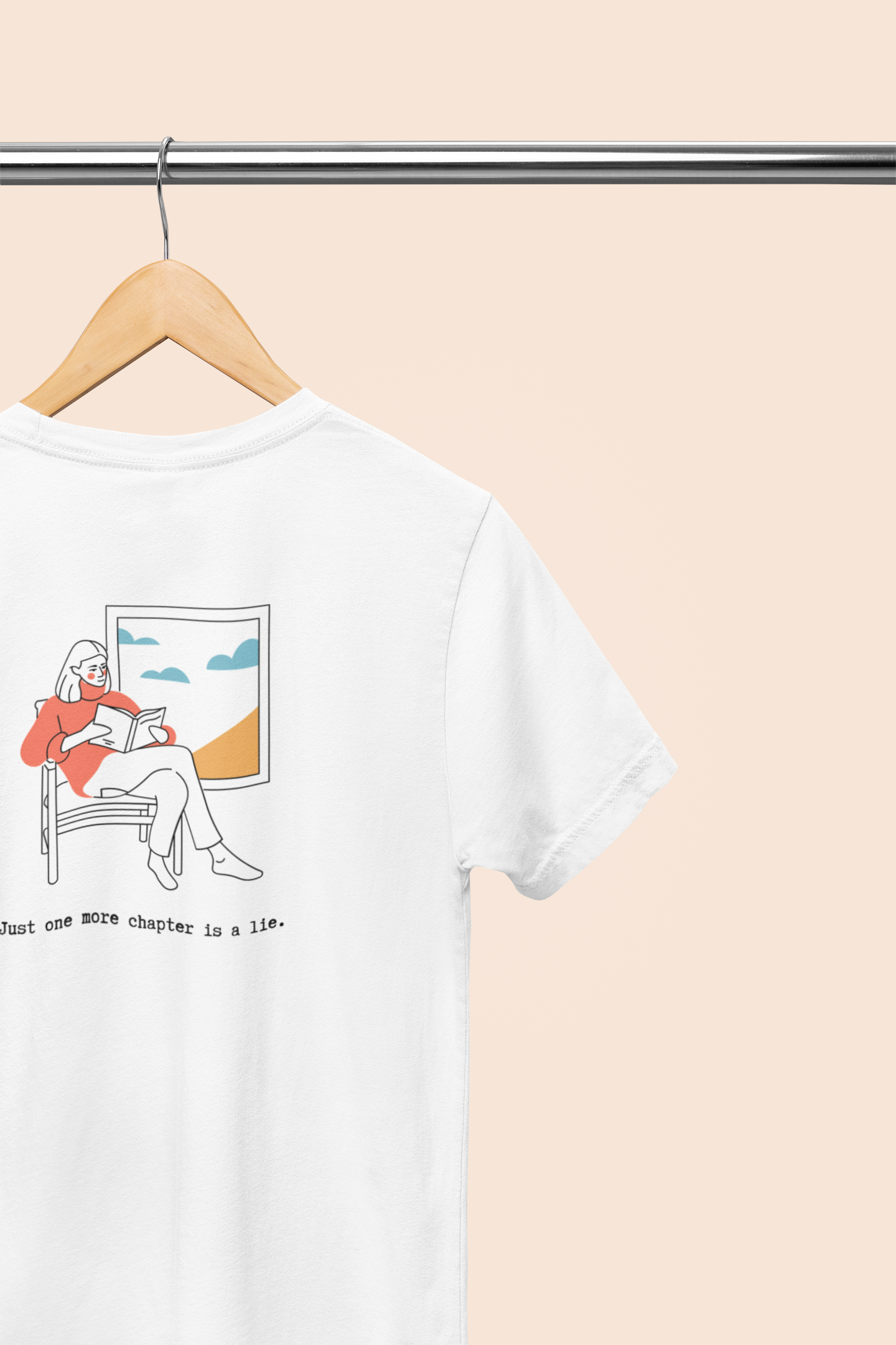 Book Lover's Tee - Just One More Chapter