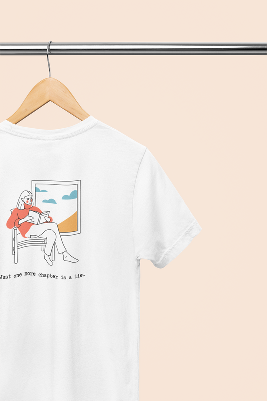 Book Lover's Tee - Just One More Chapter