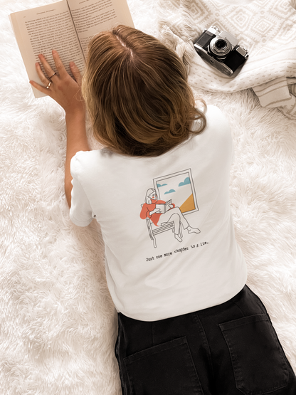 Book Lover's Tee - Just One More Chapter