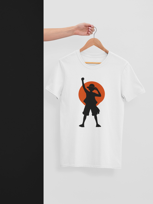 Luffy Shadow Stance Tee – One Piece Inspired